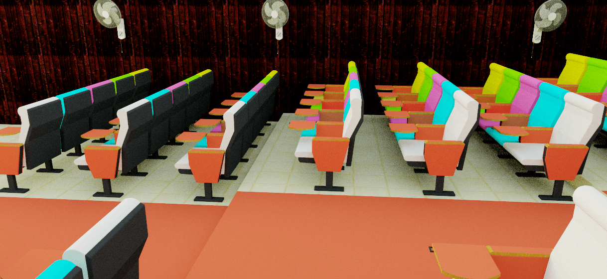 Aisle view